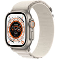 Apple,Apple Watch Ultra (GPS + Cellular), 49mm Titanium Case with Starlight Alpine Loop - Gadcet.com