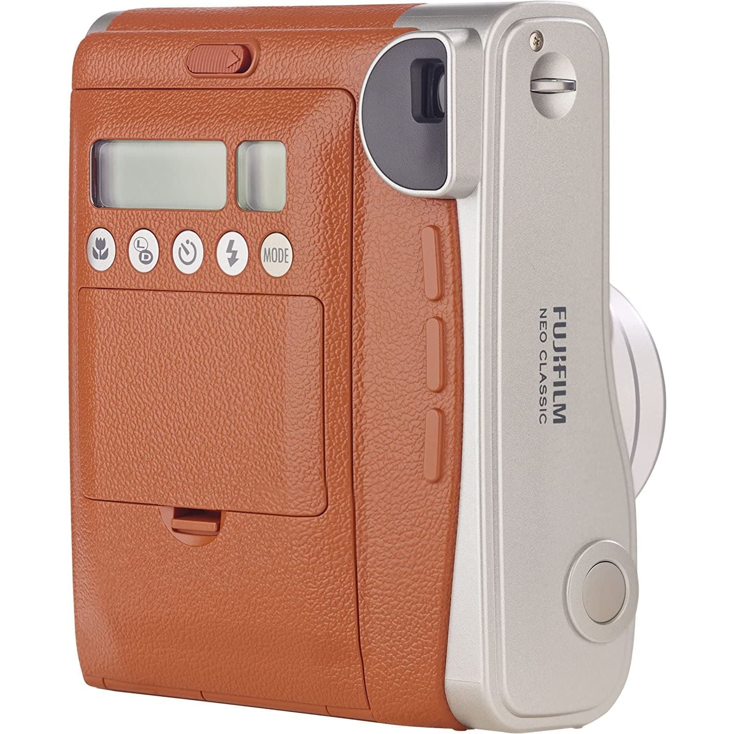FUJIFILM,Fujifilm instax mini 90 Neo Classic Spot Camera - Brown - Gadcet.com