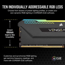 Buy Corsair,Corsair Vengeance RGB PRO SL 16 GB (2x8 GB) DDR4 3600 MHz C18, Illuminated Desktop Memory Kit (10 Individually Addressable RGB LEDs, Optimised for Bandwidth and Response Times), Black - Gadcet.com | UK | London | Scotland | Wales| Ireland | Near Me | Cheap | Pay In 3 | RAM
