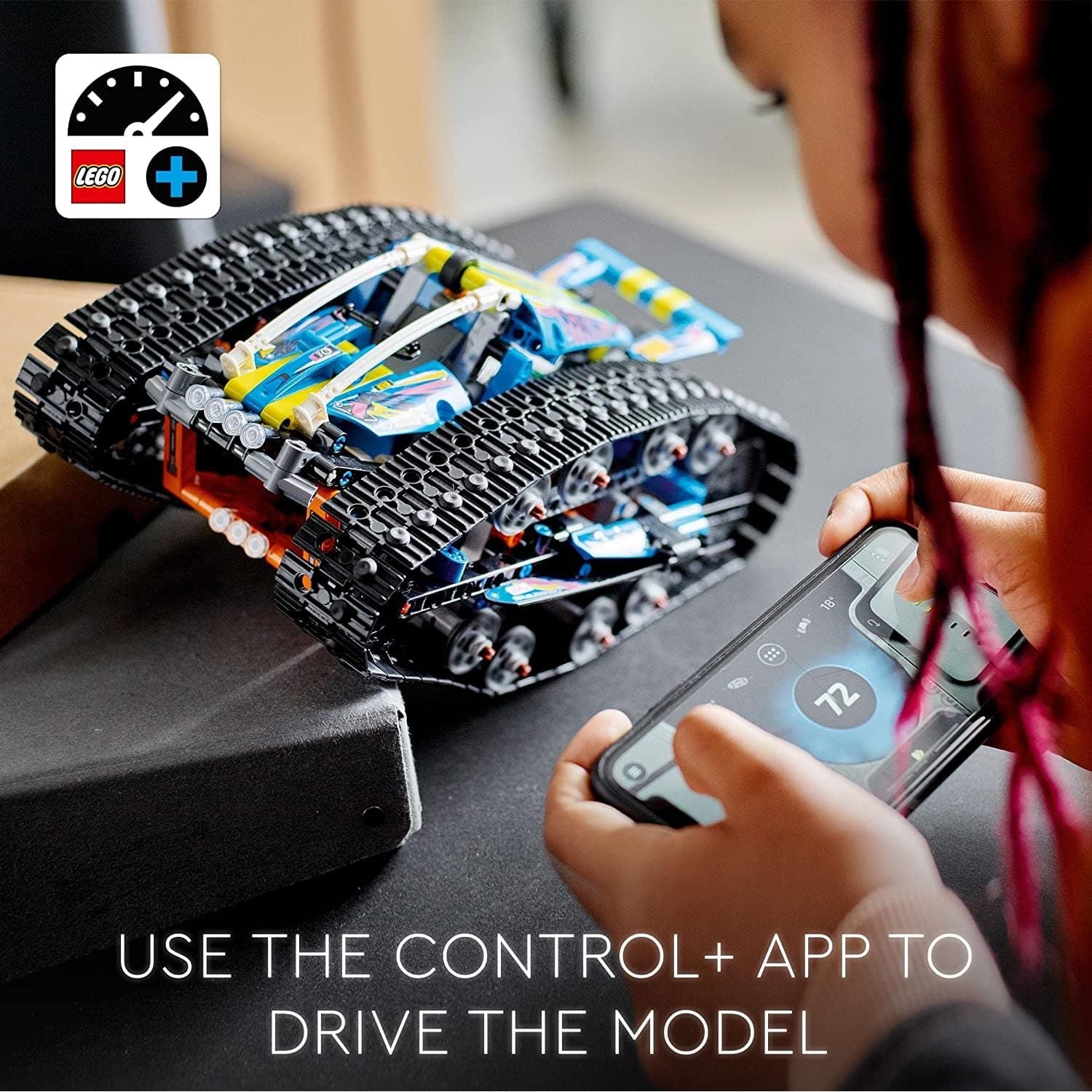 LEGO Technic App-Controlled Transformation RC Toy Car 42140 - Gadcet.com