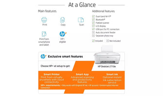 HP Plus DeskJet 2710e Inkjet Printer