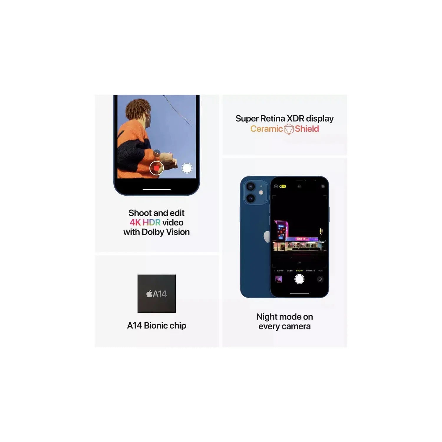 Apple iPhone 12 mini 5G 128GB, Purple - Unlocked