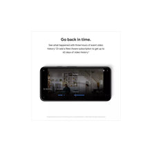 Google Nest Cam Wired Indoor Home Security Camera