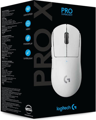 Logitech Pro X Superlight Wireless Mouse - White - Gadcet.com