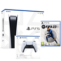 Buy playstation,PlayStation 5 Console Disc Edition + With Extra PS5 DualSense Wireless Controller + Fifa 23 PS5 Game (Bundle) - Gadcet.com | UK | London | Scotland | Wales| Ireland | Near Me | Cheap | Pay In 3 | Video Game Consoles