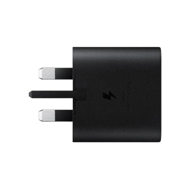Samsung Original 25W Fast Charging USB-C Mobile Phone Charger, Compatible with Galaxy Smartphones and Other USB Type C Devices - Black