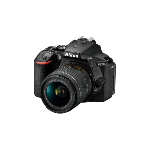Nikon D5600 + AF-P 18-55 VR DSLR Camera - Black
