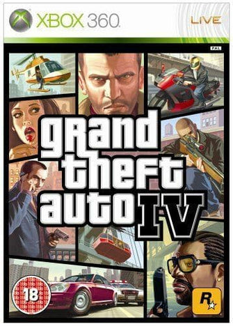Grand Theft Auto 4 (GTA IV) - Xbox 360 Games