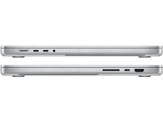 MacBook Pro (M1 Pro, 2021) 16 inch with 10-Core CPU and 16-Core GPU, 512Gb SSD - Silver - MK1E3B/A