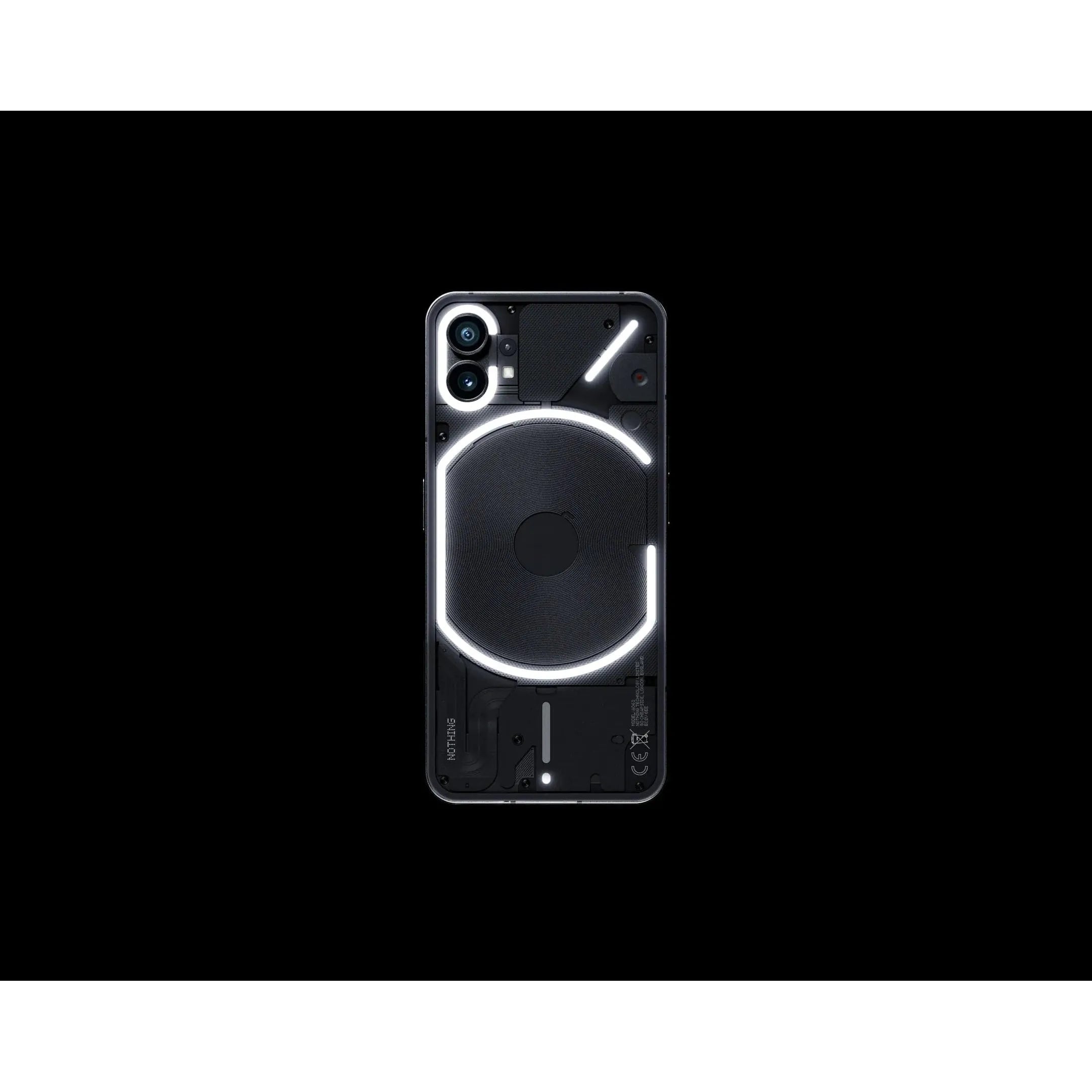 Nothing,Nothing Phone (1)  8GB RAM, 128GB Storage, Glyph Interface, Nothing OS, 120Hz OLED display, Black - Unlocked - Gadcet.com