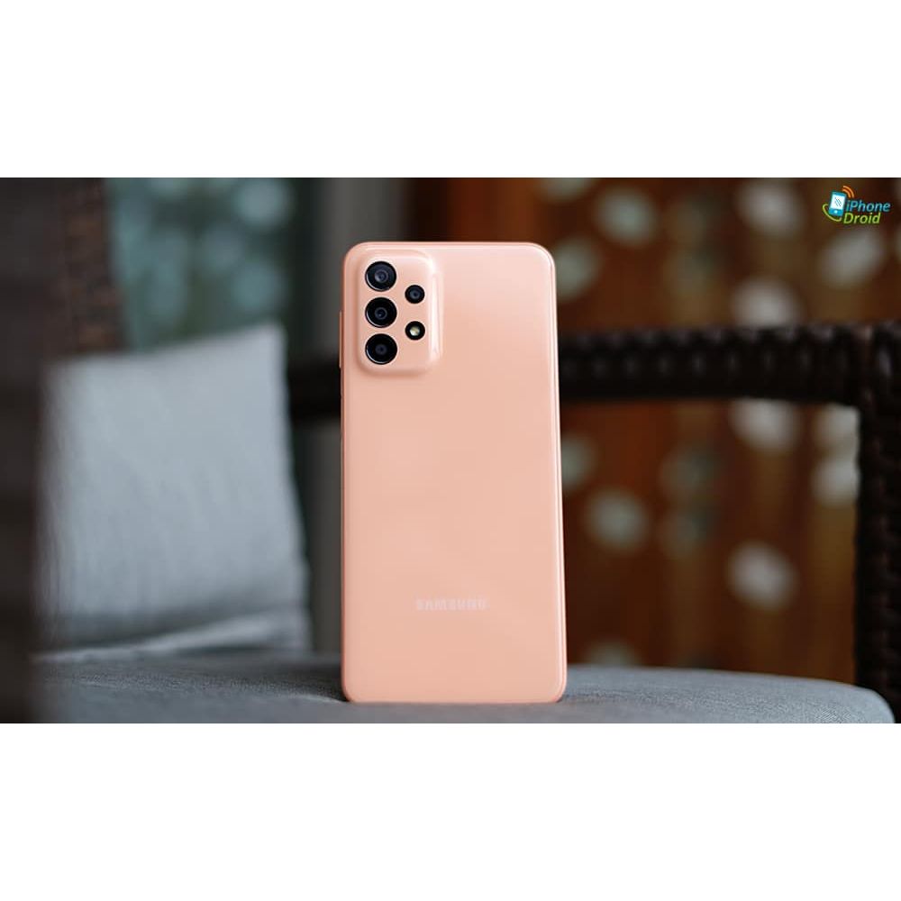 Samsung Galaxy A23, 6GB RAM, 128GB Storage (International Model) - Peach - Unlocked