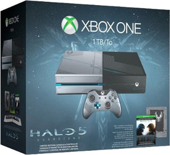 Buy Xbox,Xbox One Console, 1TB, Halo 5 Silver/Black Ltd. Ed. - Gadcet.com | UK | London | Scotland | Wales| Ireland | Near Me | Cheap | Pay In 3 | 