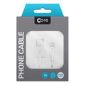 Buy Core,Core 8-Pin Cable 1M Fast Charge - Gadcet.com | UK | London | Scotland | Wales| Ireland | Near Me | Cheap | Pay In 3 | Mobile Phone Accessories