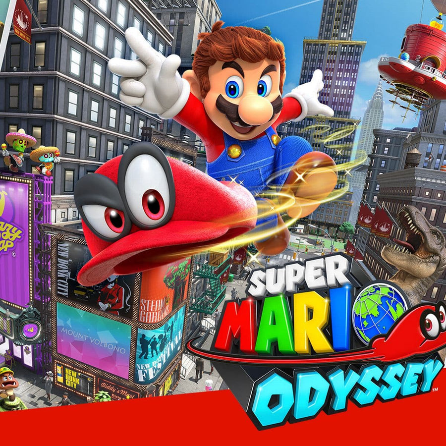 Nintendo Switch Super Mario Odyssey Nintendo Switch Nintendo Switch Console & Super Mario Odyssey Game Bundle | Gadcet