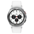 Buy Samsung,Samsung Galaxy Watch 4 Classic 42mm 4G, Silver - Unlocked - Gadcet.com | UK | London | Scotland | Wales| Ireland | Near Me | Cheap | Pay In 3 | smart watch