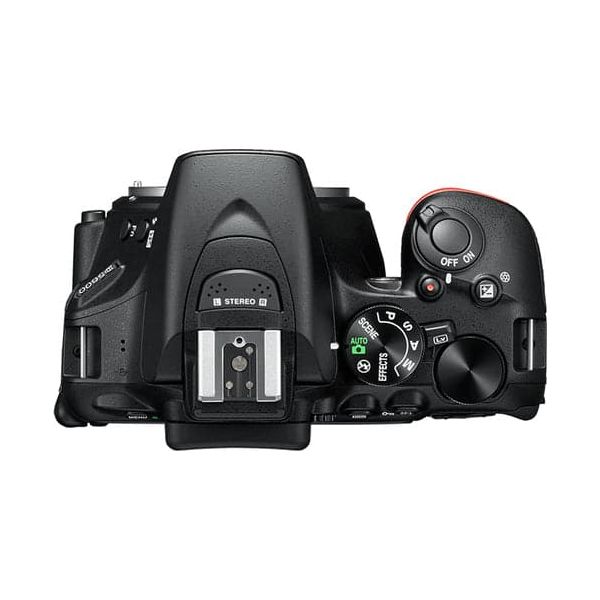 Nikon D5600 + AF-P 18-55 VR DSLR Camera - Black