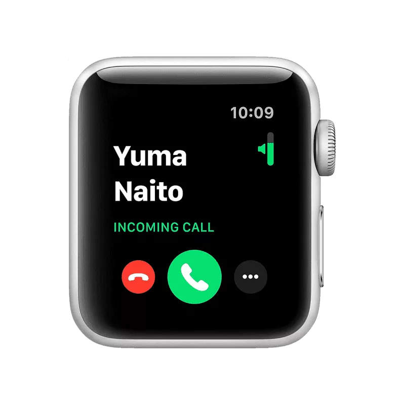 Apple Watch Series 3 GPS No Strap Aluminium Case Composite Back, 38mm - Silver