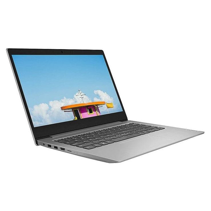 Lenovo,Lenovo IdeaPad 1 14ADA05 14" Notebook - Full HD - 1920 x 1080 - AMD Athlon Silver 3050e @ 1.40 GHz - 4GB RAM - 64GB SSD - Windows 11 Home - Platinum Silver - Gadcet.com