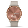 Garmin  Vívomove® 3S Rose gold stainless steel bezel with light sand case and silicone band