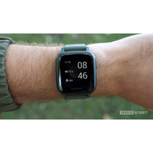 Garmin,Garmin Venu Sq Music Edition Slate Aluminium Bezel with Black Case and Silicone Band - Gadcet.com
