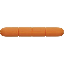 LaCie Rugged 1 TB 2.5" external hard drive USB-C® Silver, Orange STFR1000800