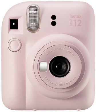 FUJIFILM,Fujifilm Instax Mini 12 Instant Film Camera - Blossom Pink - Gadcet.com