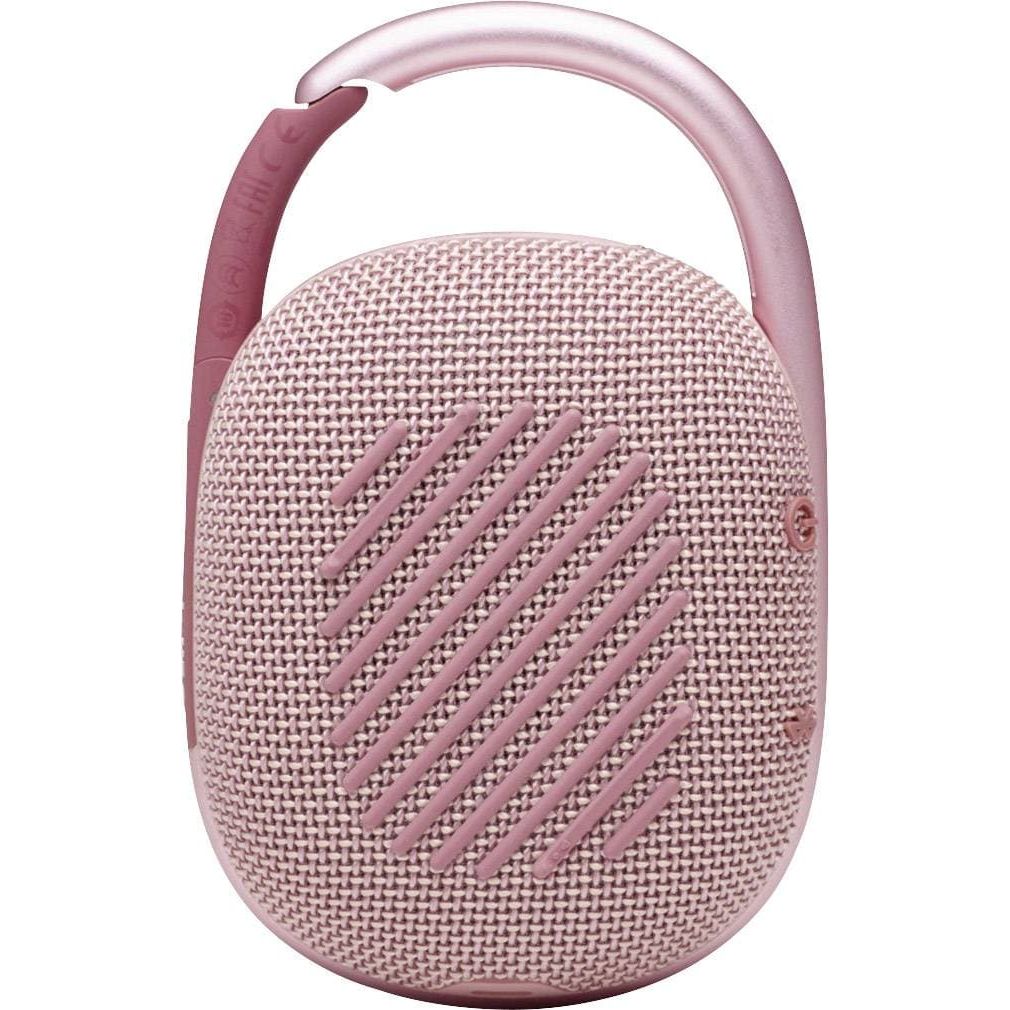 JBL Clip 4 Portable Bluetooth Speaker - Pink