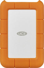 LaCie Rugged 1 TB 2.5" external hard drive USB-C® Silver, Orange STFR1000800