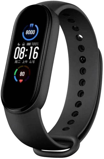 Xiaomi Mi Band 5 Global Version Fitness wristband, 1.1 ″ AMOLED color display, unisex, black