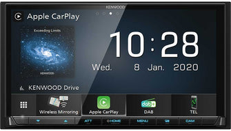 Kenwood DMX-8020DABS mit Wireless CarPlay, Android Auto, Bluetooth DAB+ Radio