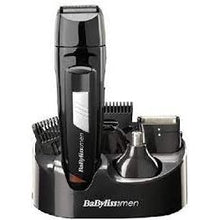 Babyliss,BaByliss For Men 8-in-1 Titanium Multi Mens All Over Grooming Kit Rechargeable Cordless Black - Gadcet.com