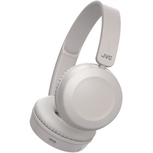 JVC Wireless Bluetooth Foldable Deep Bass On Ear Lightweight HA-S31BT Headphones, Gray