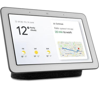 Buy Google,Google Nest Smart Home Hub - Charcoal - Gadcet.com | UK | London | Scotland | Wales| Ireland | Near Me | Cheap | Pay In 3 | Speakers