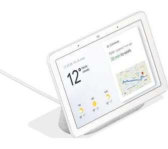 Buy Google,GOOGLE Nest Hub - Chalk (Hands free help at home) - Gadcet.com | UK | London | Scotland | Wales| Ireland | Near Me | Cheap | Pay In 3 | Speakers