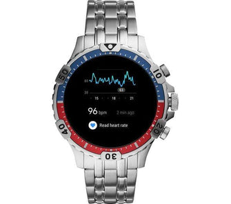 Buy FOSSIL,FOSSIL Garrett HR FTW4040 - Stainless Steel, 46 mm - Gadcet.com | UK | London | Scotland | Wales| Ireland | Near Me | Cheap | Pay In 3 | Watches