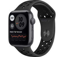 Buy Apple,Apple Watch Series 6 - Space Grey Aluminum with Black Nike Sports Band, 44 mm - Gadcet.com | UK | London | Scotland | Wales| Ireland | Near Me | Cheap | Pay In 3 | Watches