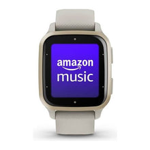 Garmin Venu Sq 2 Music - French Grey & Cream Gold