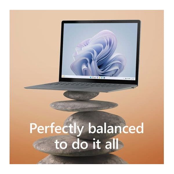 Microsoft,Microsoft Surface Laptop 5 15" Intel® Core i7 -1255U, 8GB RAM, 256 GB SSD Intel Iris Xe Integrated graphics Touch Screen - Platinum - Gadcet.com