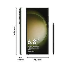 Samsung,Samsung Galaxy S23 Ultra 5G 256GB/8GB RAM Phone (SM-S918B/DS) - Green - Unlocked - Gadcet.com