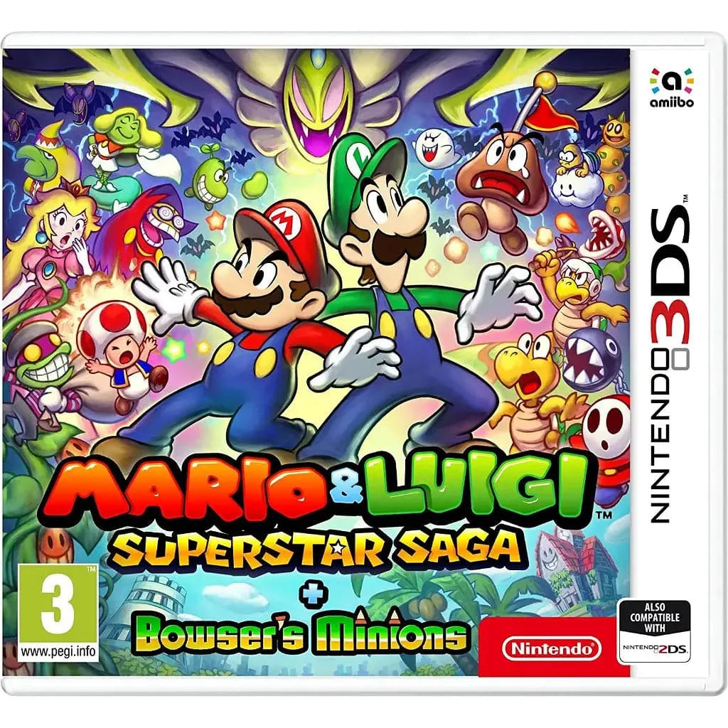 Nintendo,Mario & Luigi: Superstar Saga + Bowser's Minions Nintendo 3DS - Gadcet.com