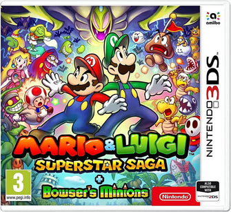 Nintendo,Mario & Luigi: Superstar Saga + Bowser's Minions Nintendo 3DS - Gadcet.com