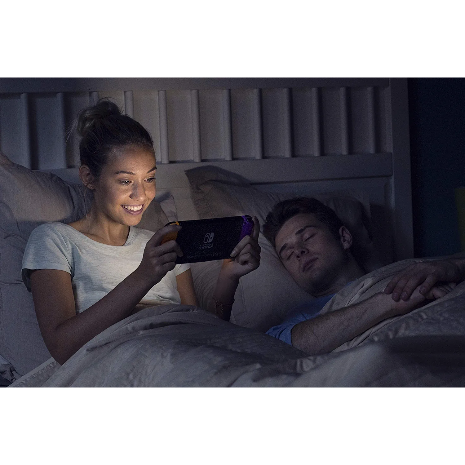 Nintendo,New Nintendo Switch 32GB with Two Wireless Controllers Neon Red & Blue - Gadcet.com