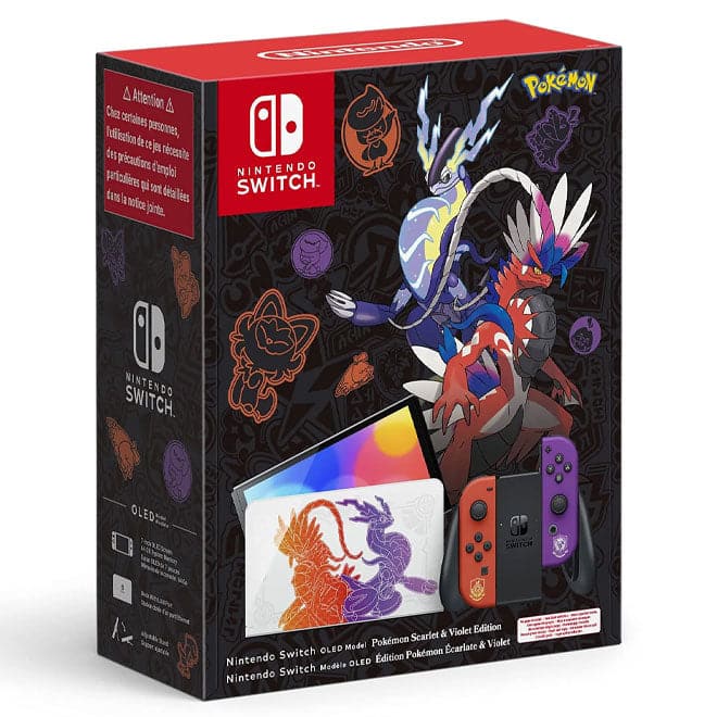 Nintendo,Nintendo Switch OLED Model Pokemon Scarlet and Violet Limited Edition - Gadcet.com