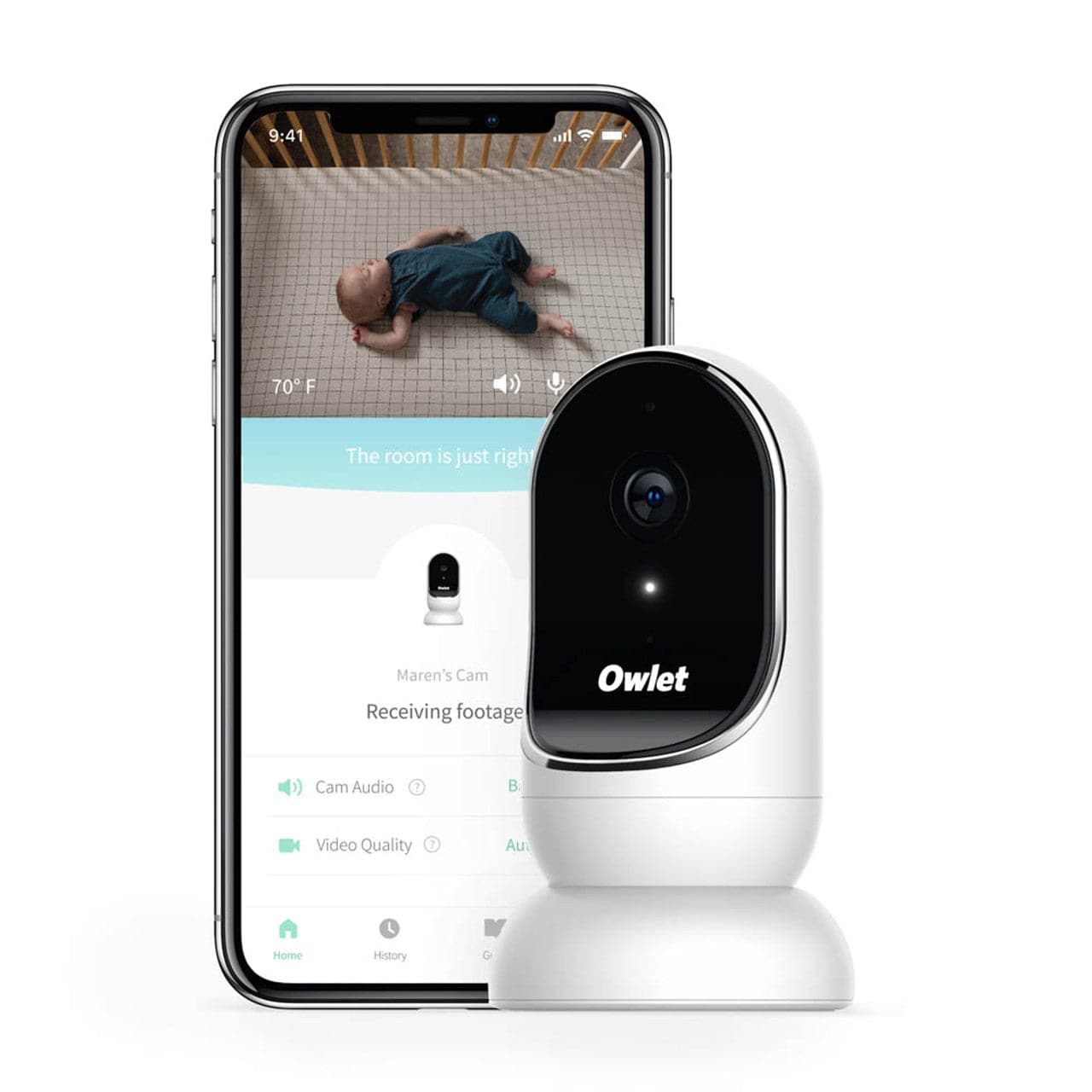 Owlet,Owlet New Owlet Cam 2 Smart HD Video Baby Monitor - Gadcet.com