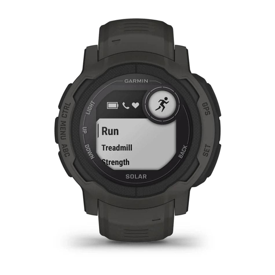Garmin Instinct 2S Solar Rugged GPS Smartwatch - Graphite