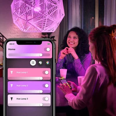 Philips,Philips Hue White and color ambiance 2 x B22 smart bulb – 806 lm - Gadcet.com