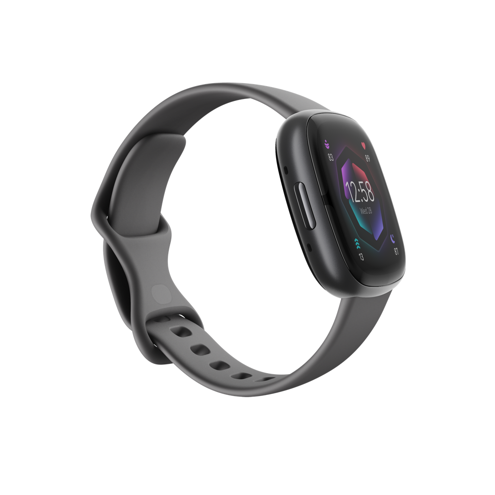 Fitbit Sense 2 Health and Fitness Smartwatch with built-in GPS, advanced health features, up to 6 days battery life - compatible with Android and iOS.