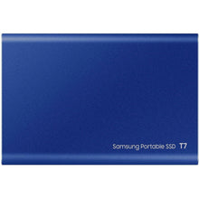 Samsung Portable SSD T7 500GB Mobile External Solid State Drive in Blue