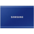 Samsung Portable SSD T7 500GB Mobile External Solid State Drive in Blue