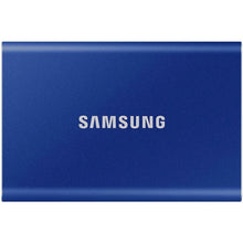 Samsung Portable SSD T7 500GB Mobile External Solid State Drive in Blue